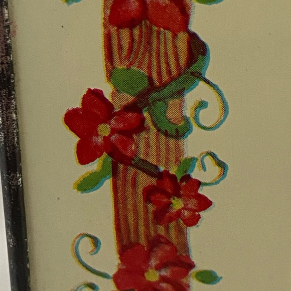 Vintage  70’s  Hummel First Kiss Stationery Box collectible graphic Tin 1970s - Picture 10 of 12